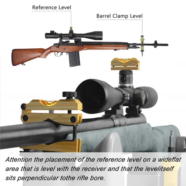 Pro Reticle Leveling System with Heavy-Duty Construction and Storage Case AU