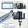 Electric Threading Machine Drilling Threading M3-M16 Universal 360° Flexible Arm