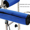 Mobility Walking Aid Walker Frame w/6 Wheels&Seat For Handicapped Rehabilitation