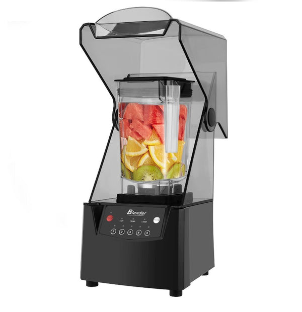 2L Commercial Blender Mixer W/ Cover Quiet Juicer Smoothie Mixer Food Processor