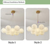 Modern Bubble Chandelier Lighting 13Light Glass Globe Pendant Hanging Light Lamp