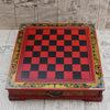 Antique Chinese Terra-Cotta Warriors Chess Set Wooden Chess Board Pieces Gifts