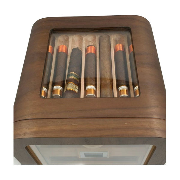 5 Tiers Cigar Humidor Cabinet 110 CT Cedar Wooden Cigar Box Digital Hygrometer