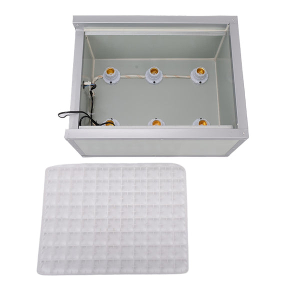 Cool Light Egg Candler Tester 88 Eggs Egg Candling Box For Egg Hatching AU PLUG