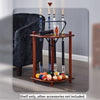Pool Cue Rack Solid Wood Pool Stick Holder Floor Stand Holds 8 Pool Billiard Cue