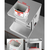 Electric Vegetable Cutting Machine Fruit Slicer Cutting Strip Dice With 5 Blades