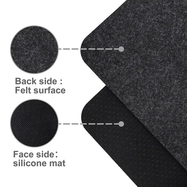 Premium Heat Resistant Mat For Air Fryer Non Slip Proof Pad Countertop Protector