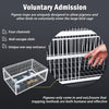 Birds Cage Small Animals Catch Trap Four Sides One Way Entrance Anti-Escape Slot