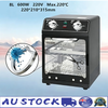 8L Hot Towel Sterilizer Warmer Cabinet Heat Disinfection Beauty Spa Salon Black
