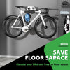 Bike Wall Mount Rack Indoor Bicycle Storage Garage Bike Holder Store Helmet Shoe