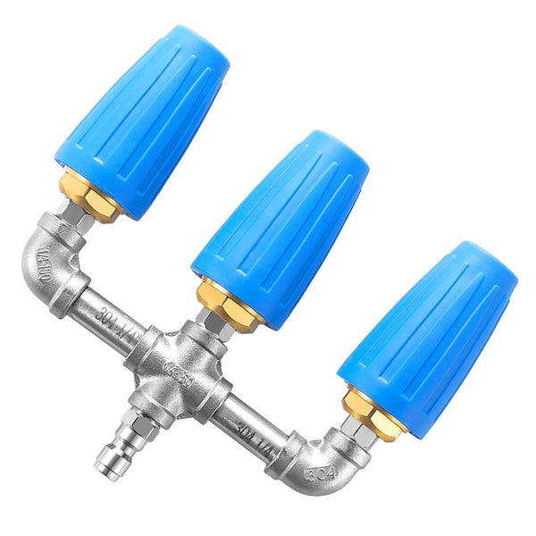 Pressure Washer Turbo Nozzle Head 4000PSI High Cleaner 1/4BSP Easy Connection