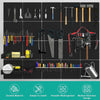 4X Heavy Duty Metal Pegboard Panels Multi-Use Wall Organizer Jewelry Display AU