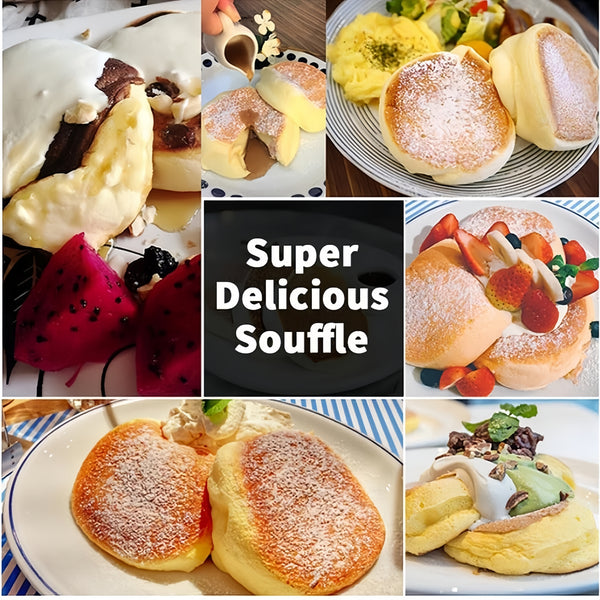 Electric Souffle Pancakes Maker Digital Double Plate Egg Pastry Pancakes Machine