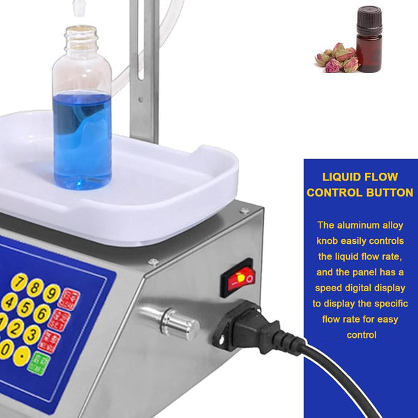 Automatic Liquid Filling Machine for Bottles 8g-3000g Honey Oil Paste Filler