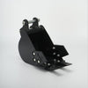 200mm Narrow Digging Bucket For Mini Excavators 7.87in Trenching Attachment