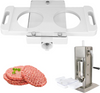 10cm(D) Hamburger Pressing Mould 2-Hole Meat Patty Forming Mold ABS w/5 Tubes