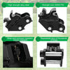 Mini Excavator Quick Coupler Backhoe Attachment Quick Change Hitch Span 90 mm