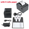 80mm Commercial Thermal Receipt Printer Auto Cutter ESC/POS Print USB Connection