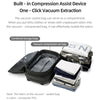 Vacuum Seal Travel Backpack 60L Exapandable Air Compression Built-in Pump