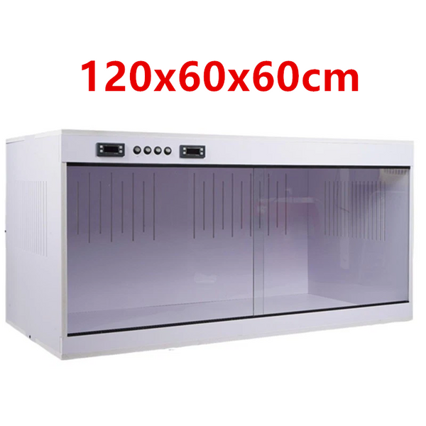 120x60x60cm Reptile Terrarium Constant Temperature Feeding Box Reptile Incubator