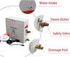 Steam Generator Machine Auto Drain Sauna Bath Shower Heating for Space 6-9 Cube