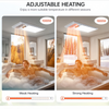 4-In-1 Bathroom Ceiling Heater with Cooling Fan Exhaust LED Light Romate Control