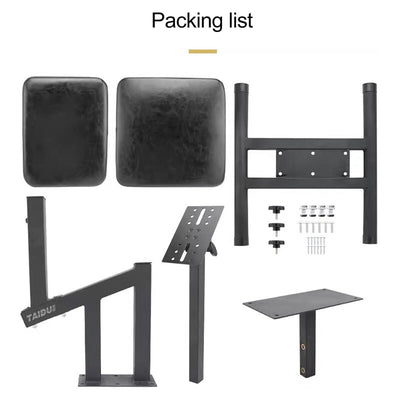 Adjustable Tattoo Chair Swivel Back Tattoo Armrest Stand Salon Beauty Chair