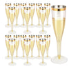 50/100X Bulk Champagne Wine Flutes Glasses Wedding Party Wine Glasses BPA Free