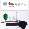 Nisorpa Adjustable Tree Climbing Spikes Set with Protectors and 150kg Capacity