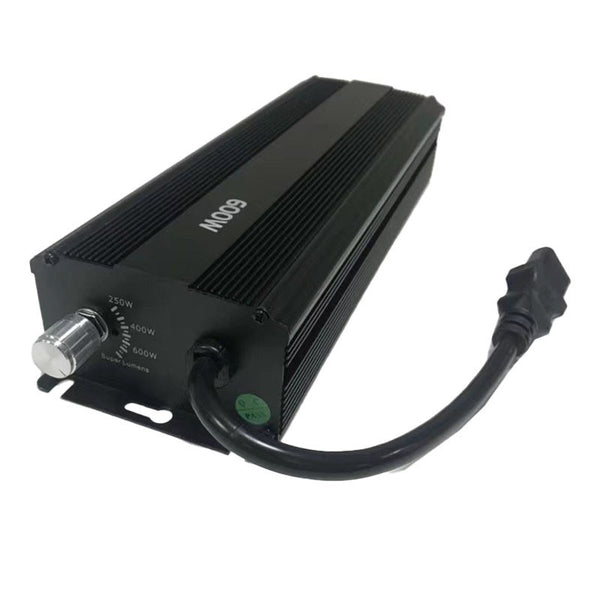 Hydroponics 600W Digital Ballast Wing Reflector HPS Lamp Grow Lighting Kit