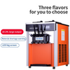 Countertop Soft Serve Commercial Ice Cream Machine 2300W 3 Flavors Machine