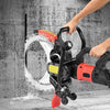 29cm Concrete Cutting Ring Saw HF Concrete Cut Off w/2 Blades&Water Pump 3000RPM