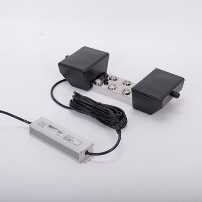 Ultrasonic Mist Maker 6 Head Pond Fogger with 250W Power Supply for Pond Garden