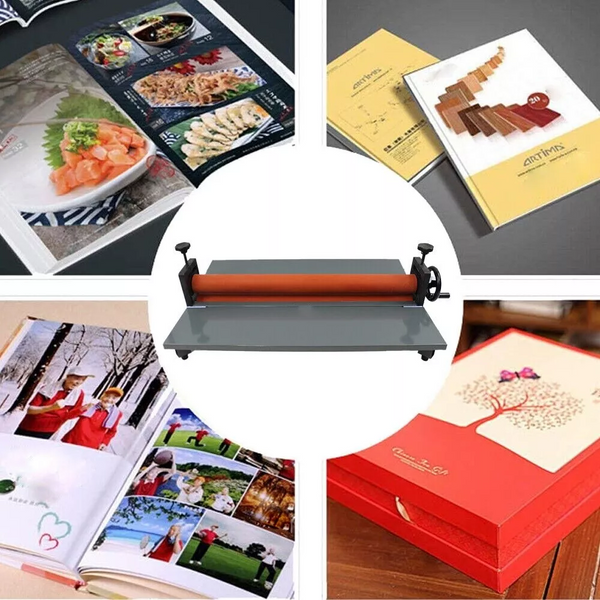 70CM Cold Laminator Machine Photos Laminating Machine Hand-cranked Peritoneal AU