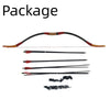 50lbs Recurve Bow and Arrow Set Traditional 50'' Archery Recurve Bow Hunting