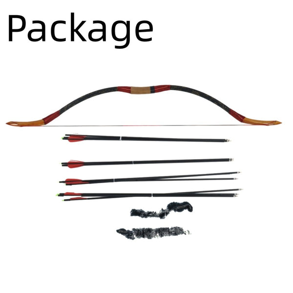 50lbs Recurve Bow and Arrow Set Traditional 50'' Archery Recurve Bow Hunting