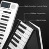 88 Keys Electric Piano Foldable Portable Digital Electronic Keyboard Piano w/Bag