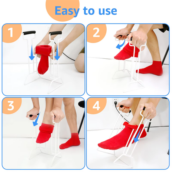 Sock Aid Tool to Put on Compression Socks Easy to Use Donning Aid for Elderly AU