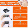 16pcs Ring Bending Tools Heavy Duty Ring Bender with Jewelry Spoon Making Tool