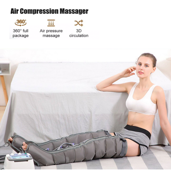Leg Massager Air Compression Recovery Boots Professional Full Leg Foot Massage