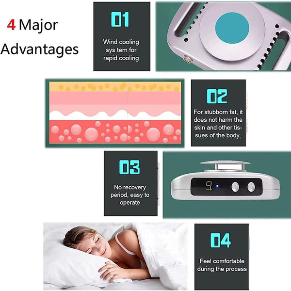 Fat Freezing Slimming Machine Body Shaping Instrument Weight Loss Cold Therapy