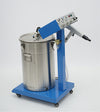 450g/min Electrostatic Powder Coating Spray Gun 45L Powder Hopper Trolley AU