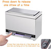 Straw Dispenser Holder Storage Stainless Steel Pencil Box for School Bar Kitchen