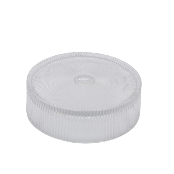 Bathroom Basin Round Glass Vanity Basin Above Counter Transparent Hand Wash Bowl