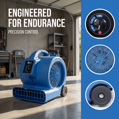 1200W Portable Air Blower Carpet Dryer for Home Shop Factory w/ 3.6m Cable AU