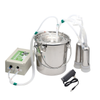 5L Pulsation Cow Milking Machine With Stainless Steel Milker Bucket Vacuum Pump