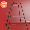 1.8m Couple Sex Swing Hammock Sex Swing Stand BDSM Bondage Frame w/Sling AU