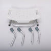 Foldable Shower Chair Height Adjustable Medical Bath Seat Bathroom Safety Assist