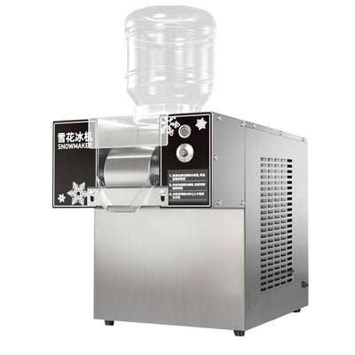 60KG/24H Commercial Snowflake Ice Machine Maker Countertop Milk Snow Ice Machine
