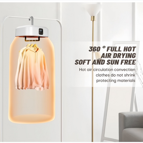 Portable Electric Clothes Dryer Clothing Drying Machine Quick Drying for Hotels